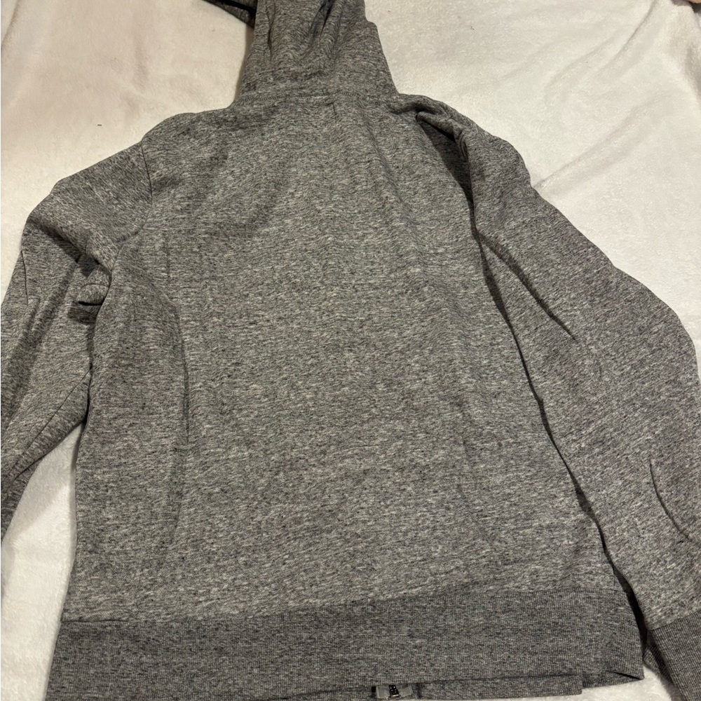 Men’s Large Old Navy Gray Lightweight zipper Jacket with hood - Picture 6 of 6